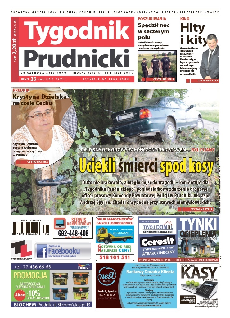 Nowy numer „Tygodnika Prudnickiego”już od środy (28 czerwca) do kupienia!