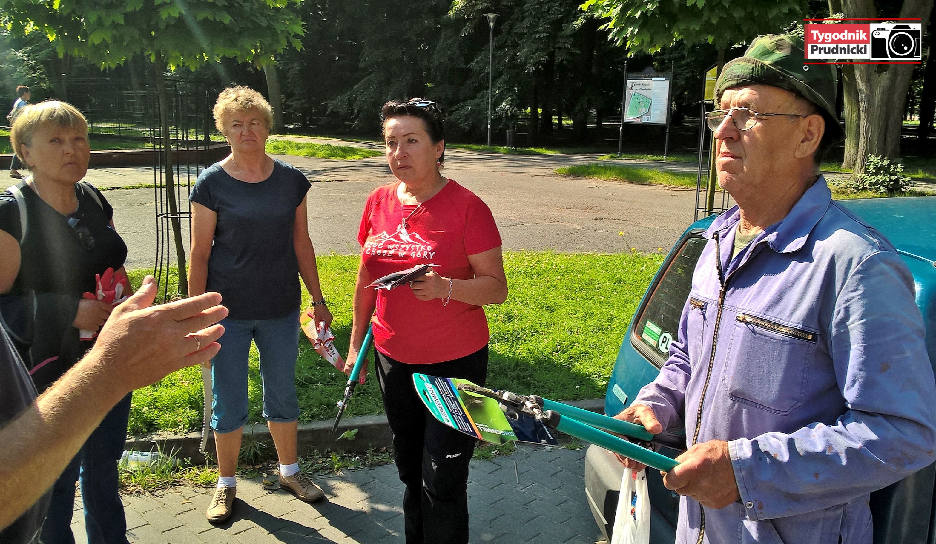 Odnawiali szlaki w Górach Opawskich