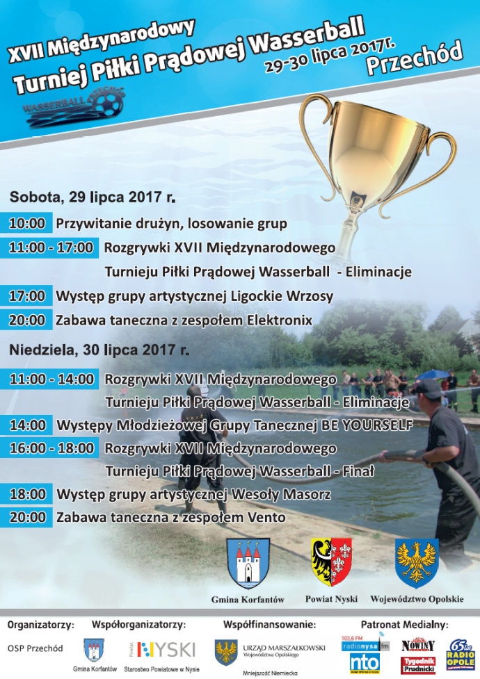 To będą wyjątkowo mokre zawody