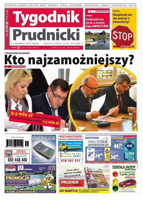 Nowy numer „Tygodnika Prudnickiego” do kupienia już od środy (2 sierpnia)