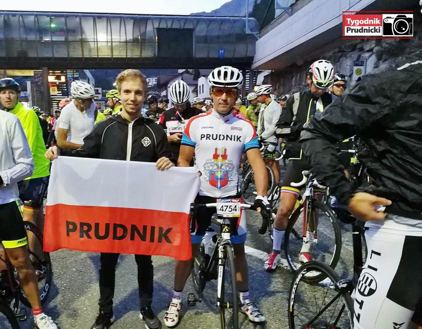Prudniczanin walczy w ultramaratonie kolarskim w Alpach