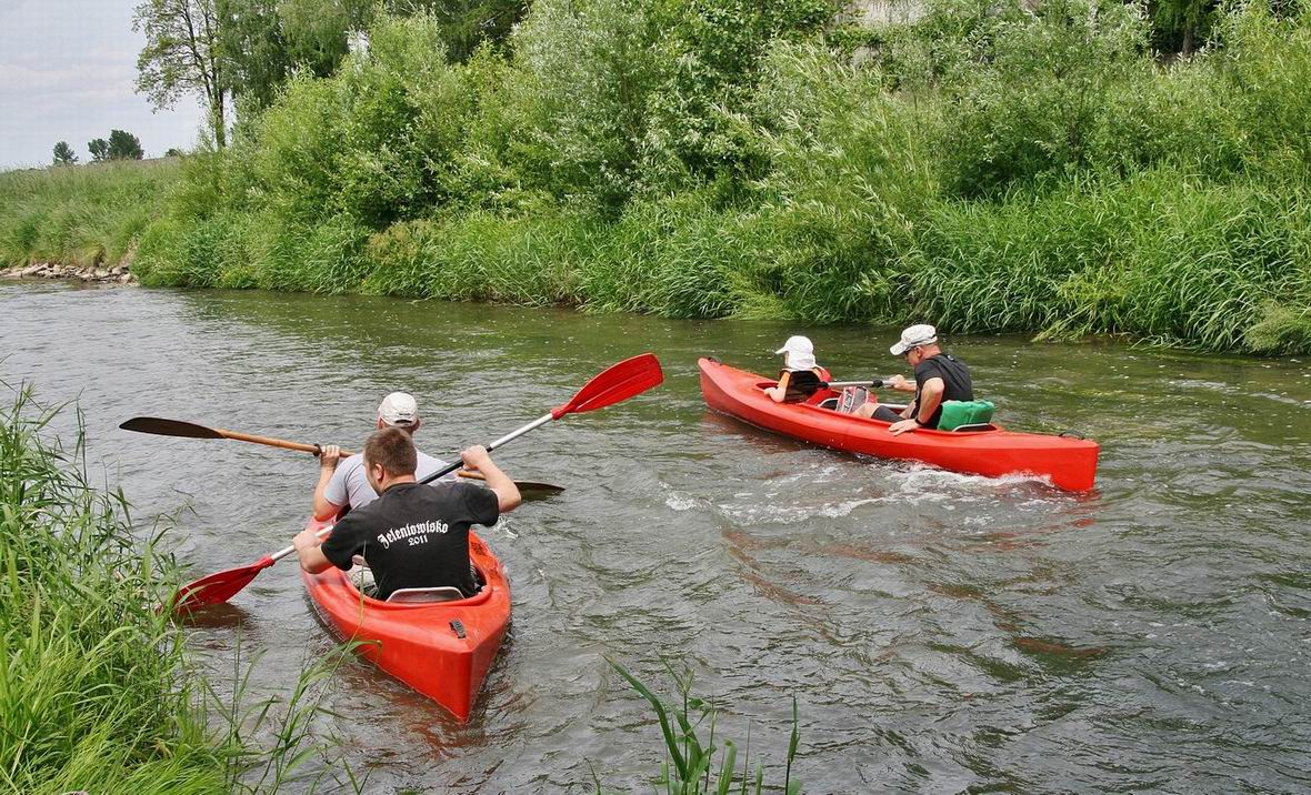 Pierwsza w powiecie prudnickim nadrzeczna przystań kajakowa