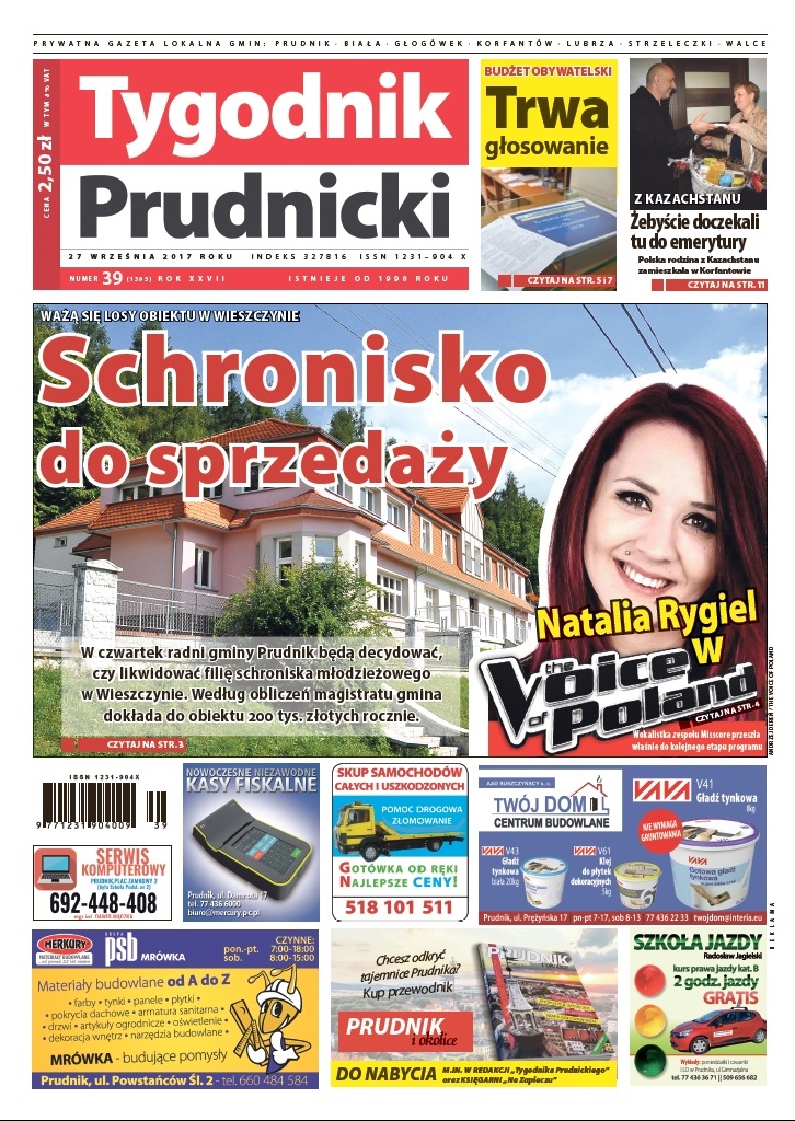 Nowy numer „Tygodnika Prudnickiego” do kupienia już od środy (27 września)