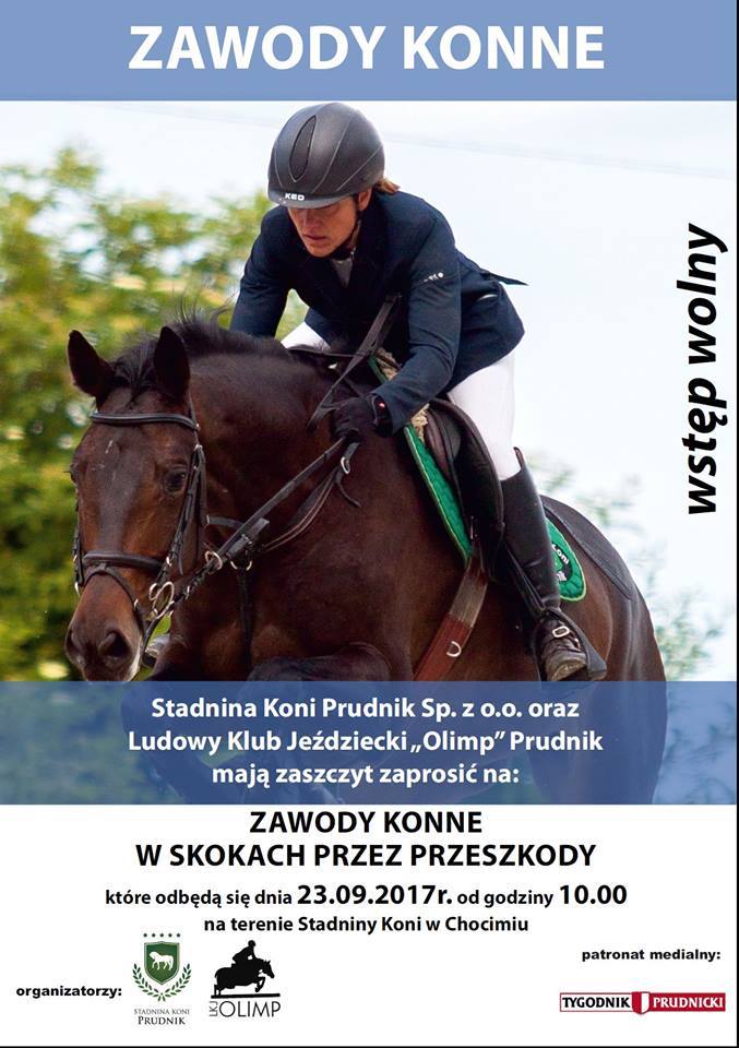 Zawody konne w Chocimiu