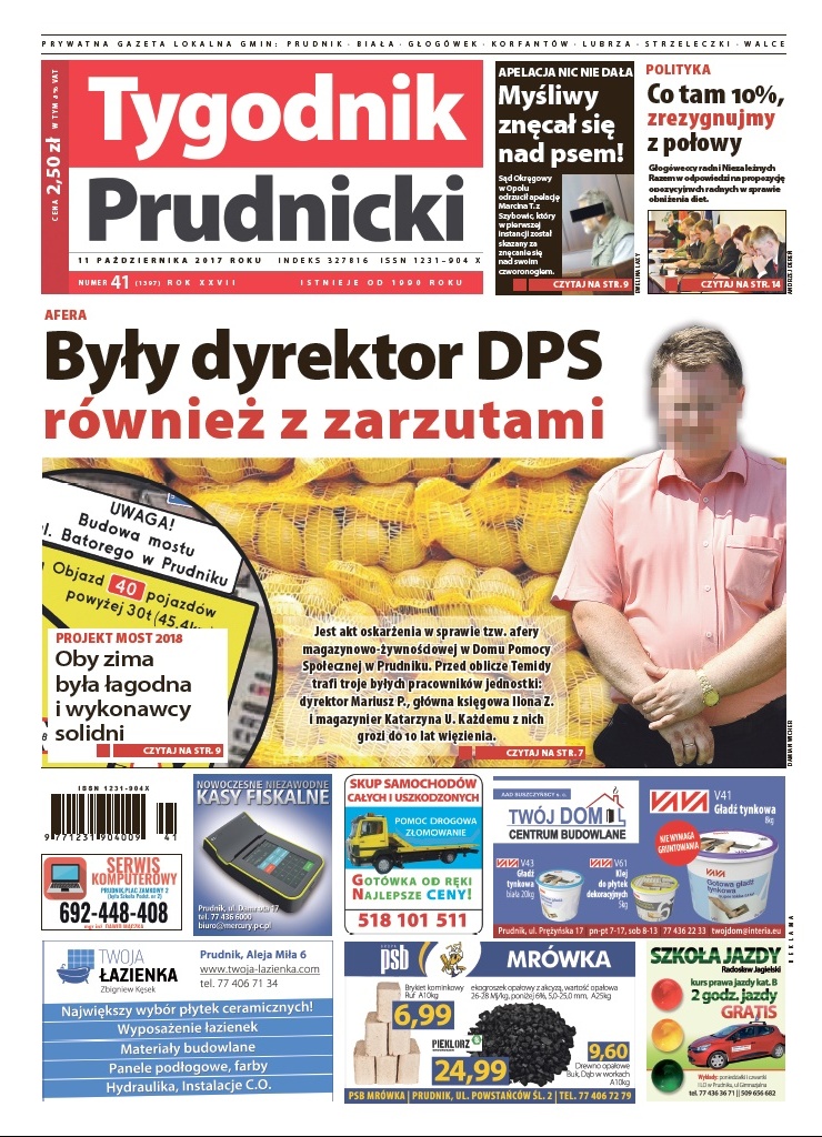 Nowy numer „Tygodnika Prudnickiego” do kupienia już od środy (11 października)