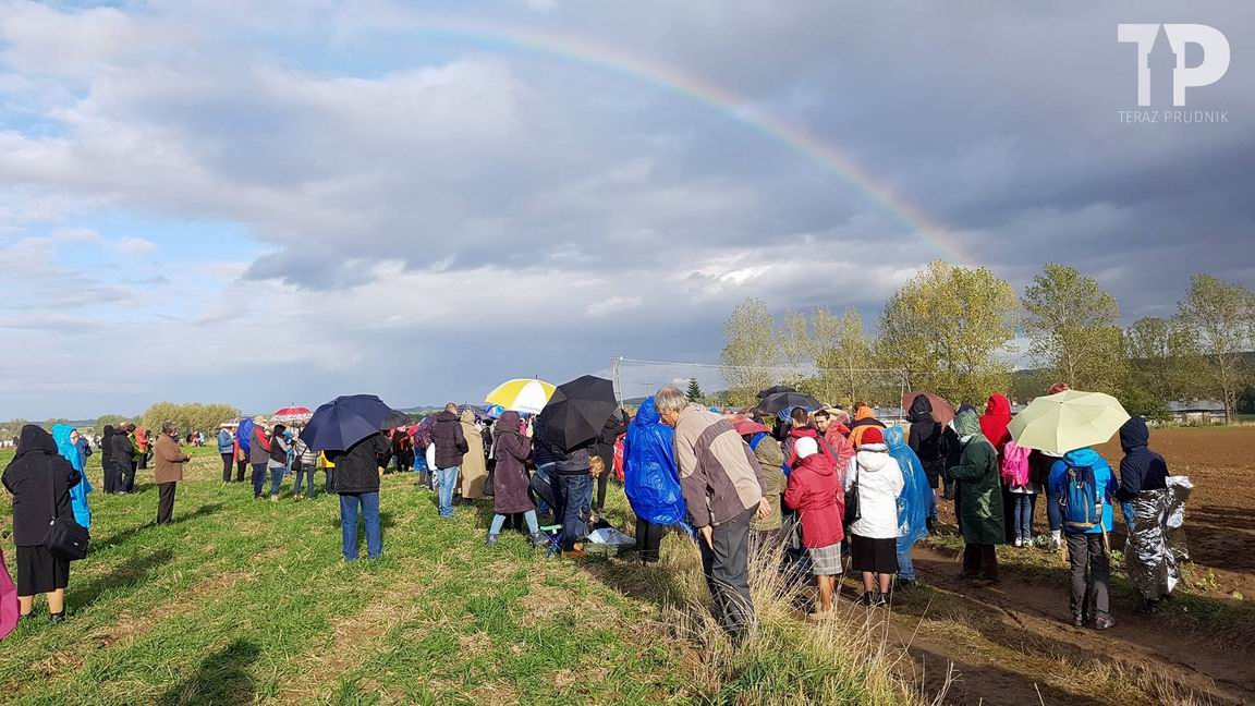 Modlili się na granicach