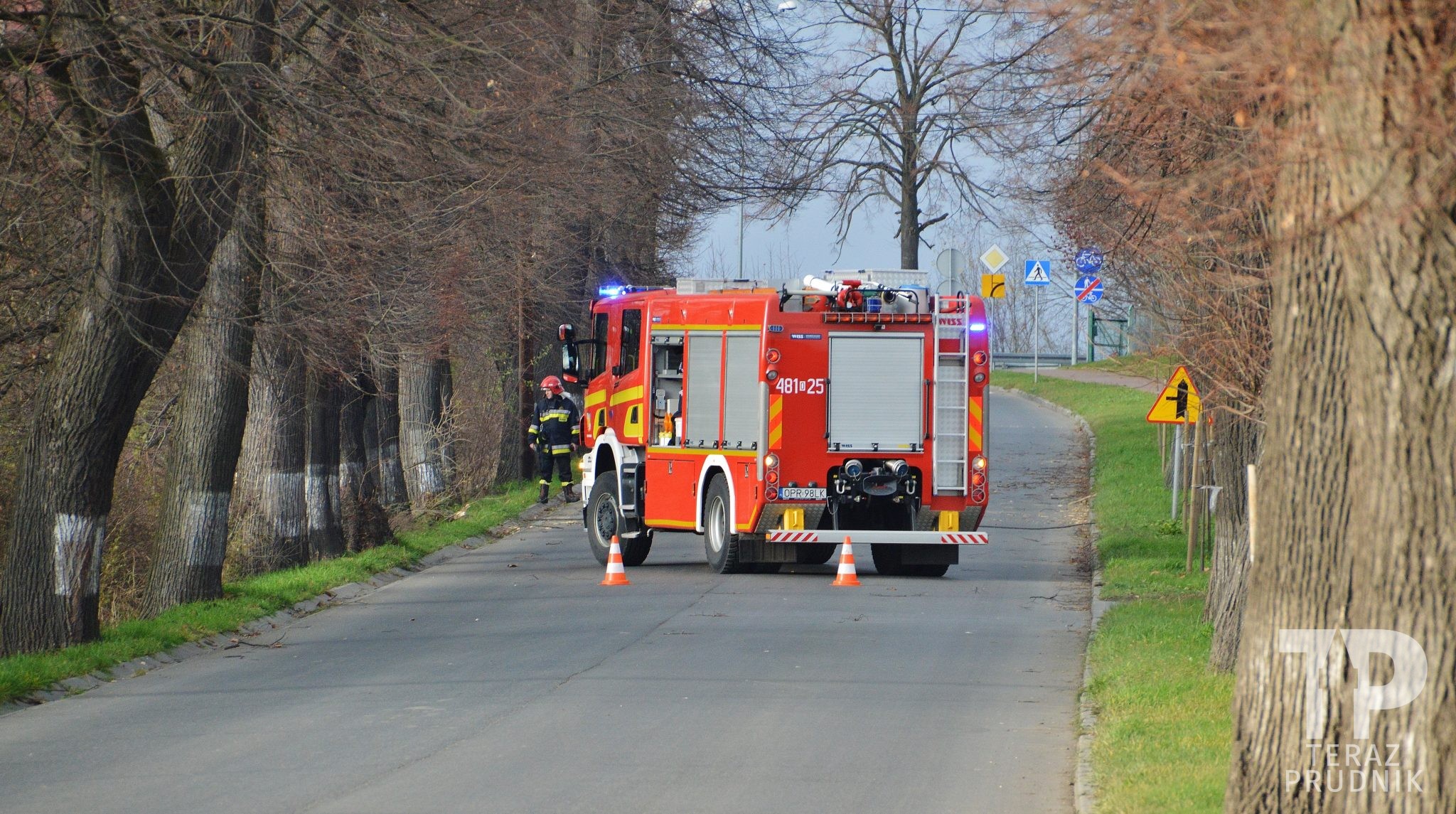 Ulica Nyska znów (na chwilę) zablokowana