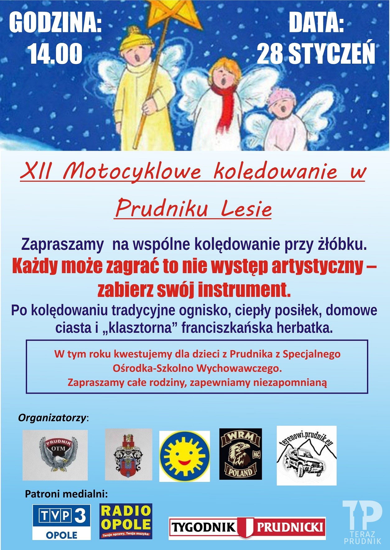 Motokolędowanie u franciszkanów