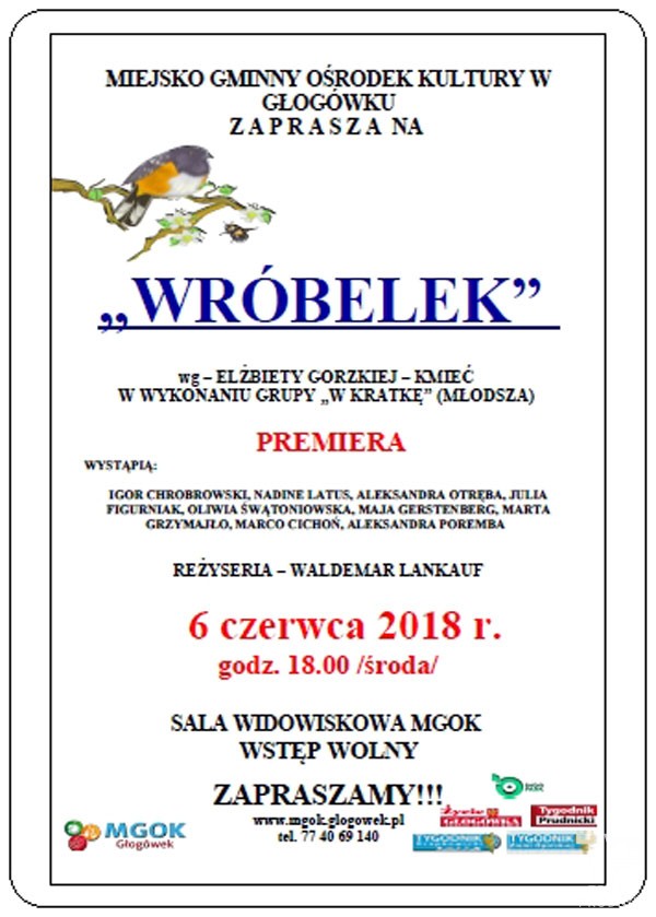 „Wróbelek” na scenie