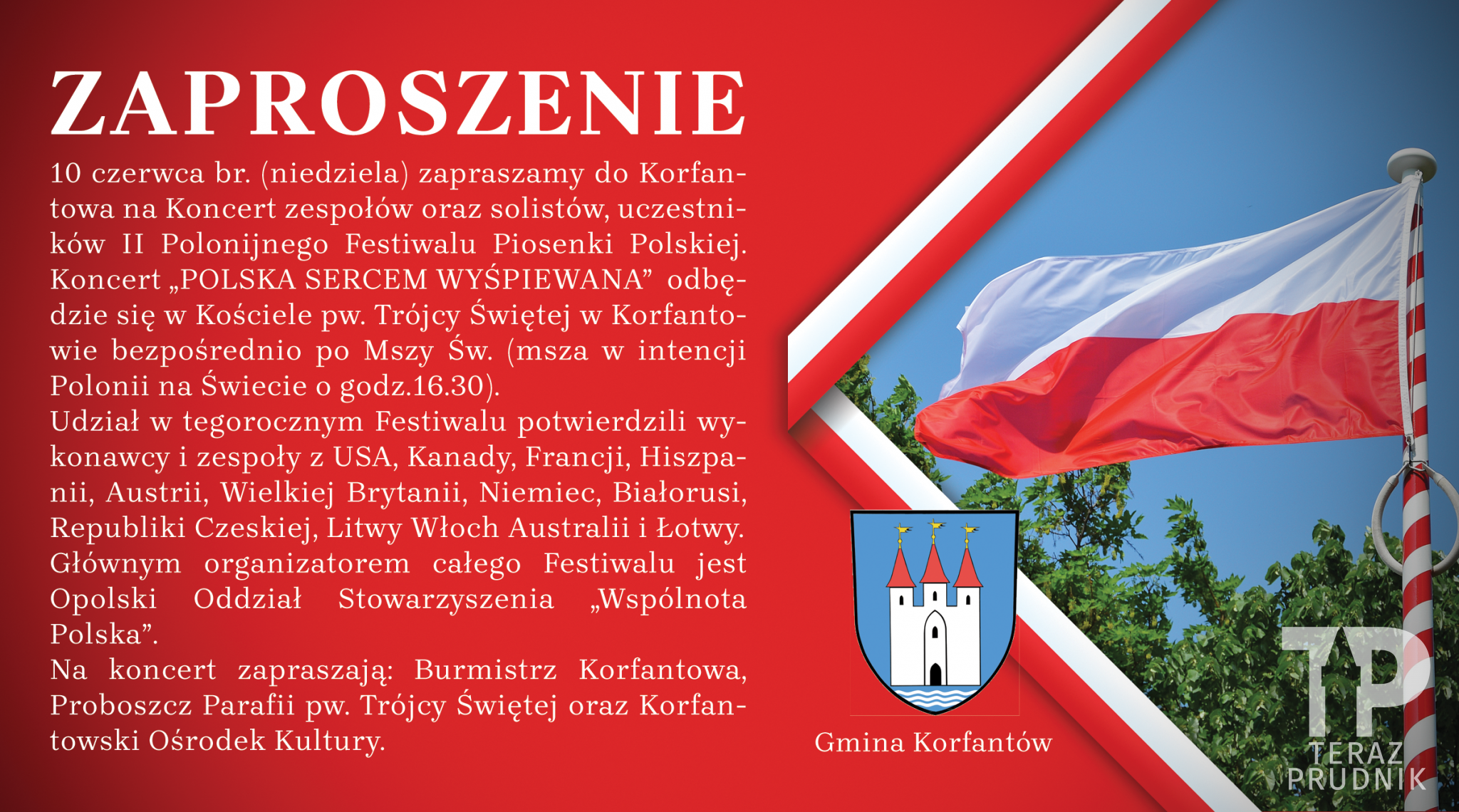 Polonia zaśpiewa w Korfantowie