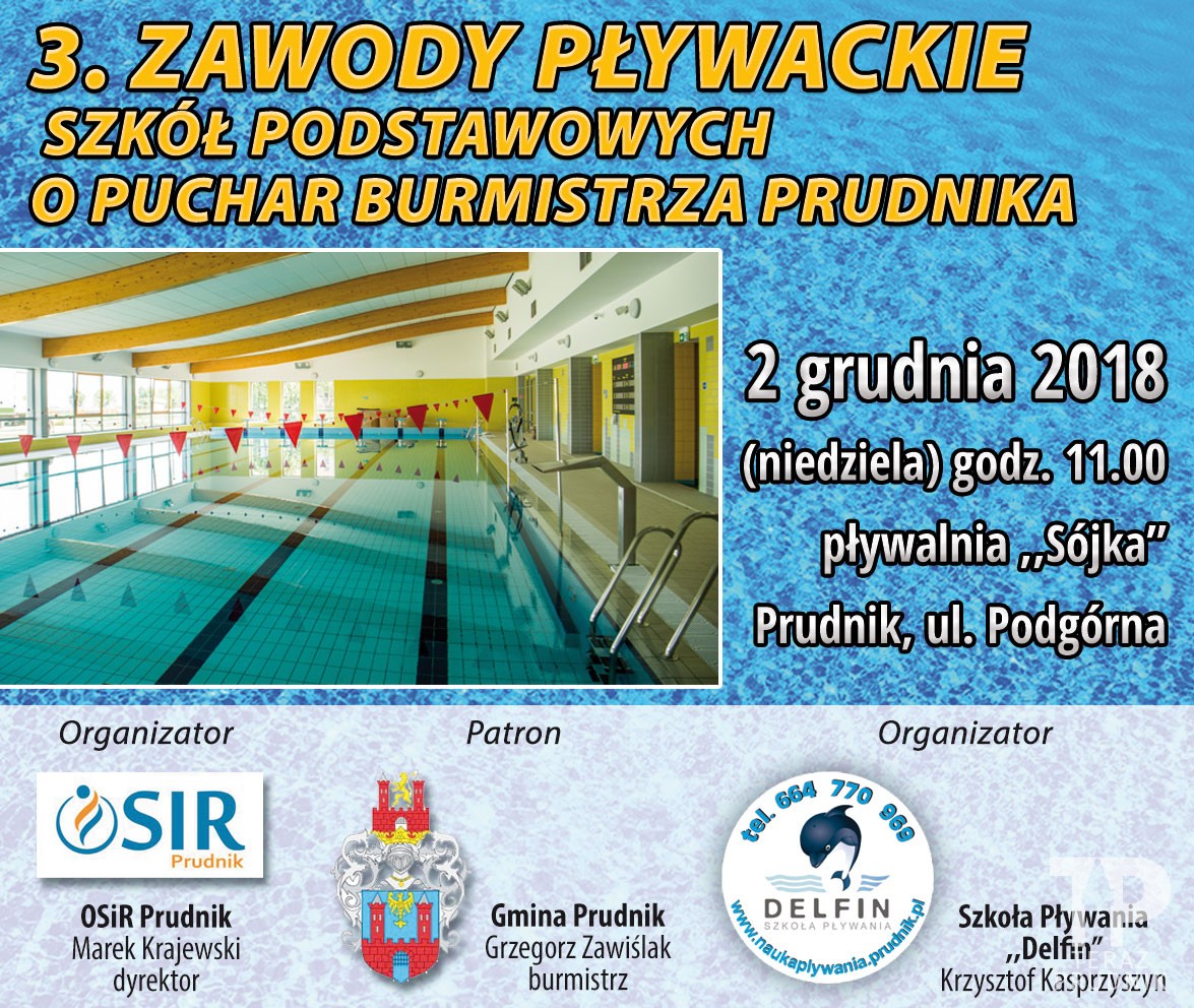 Zawody pływackie w „Sójce”