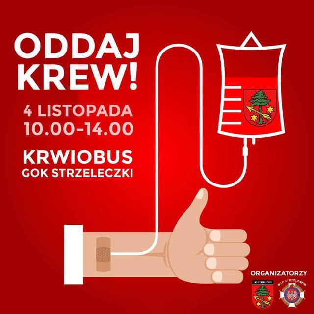 Krwiobus w Strzeleczkach