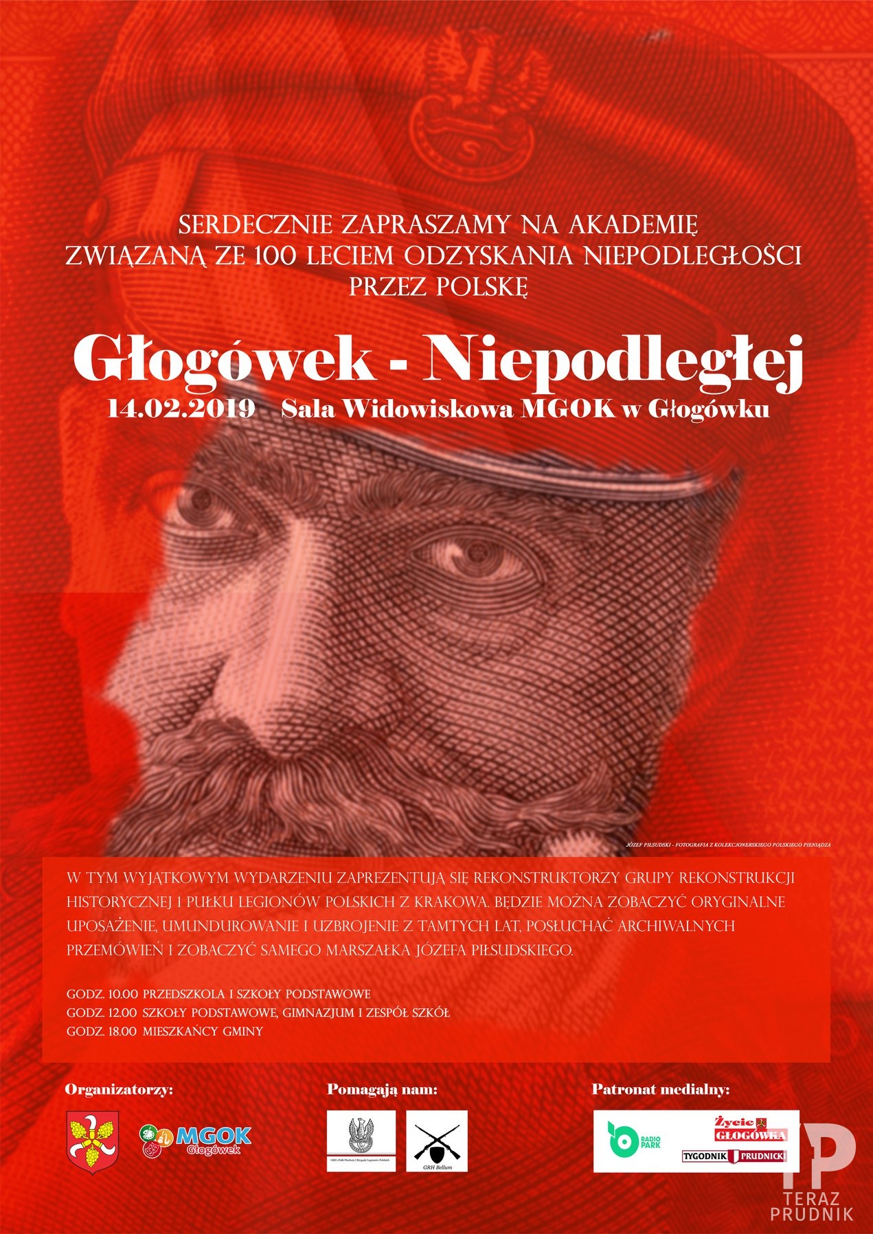 Głogówek – Niepodległej: Z Piłsudskim i legionistami