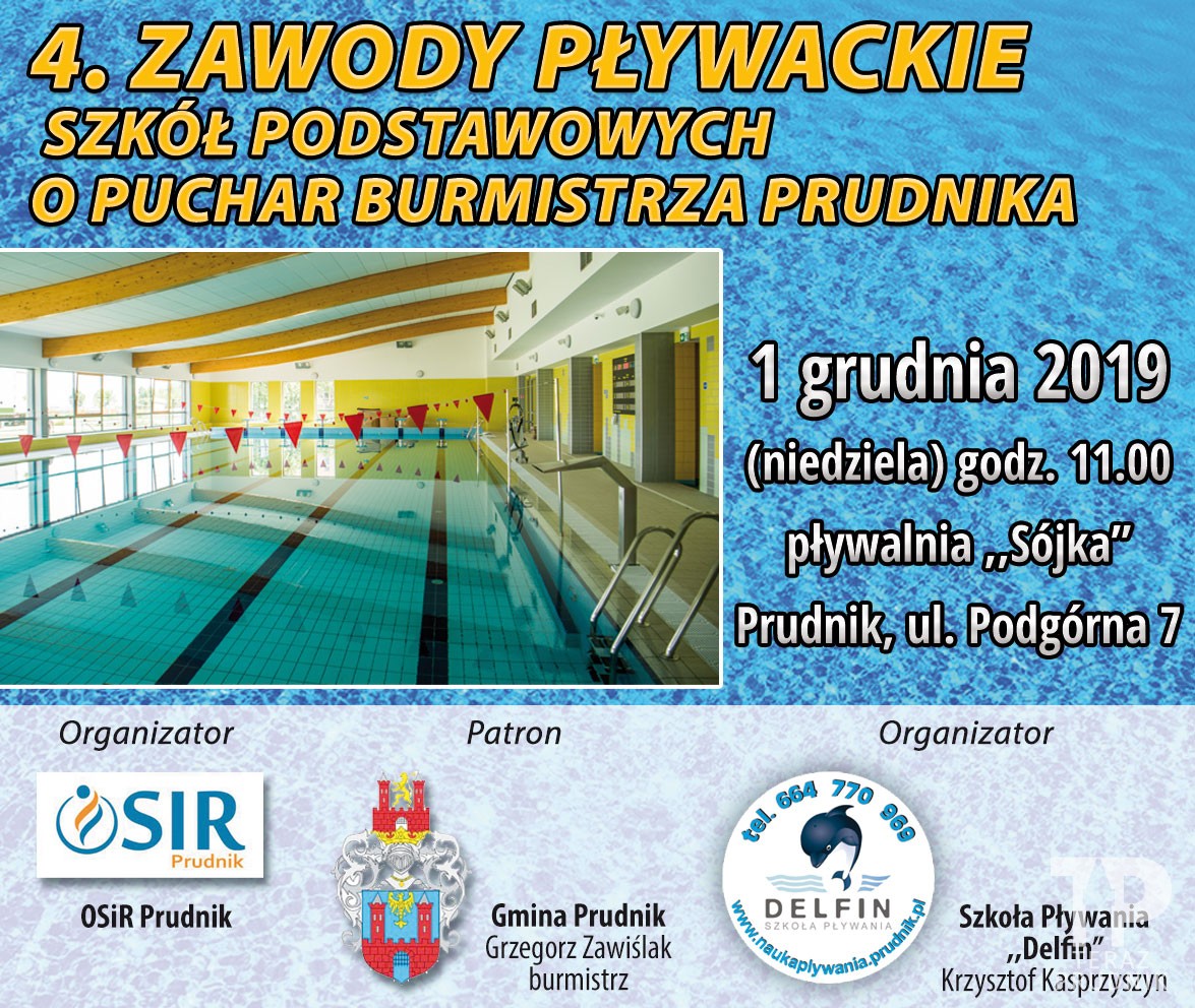 Zawody pływackie w „Sójce”