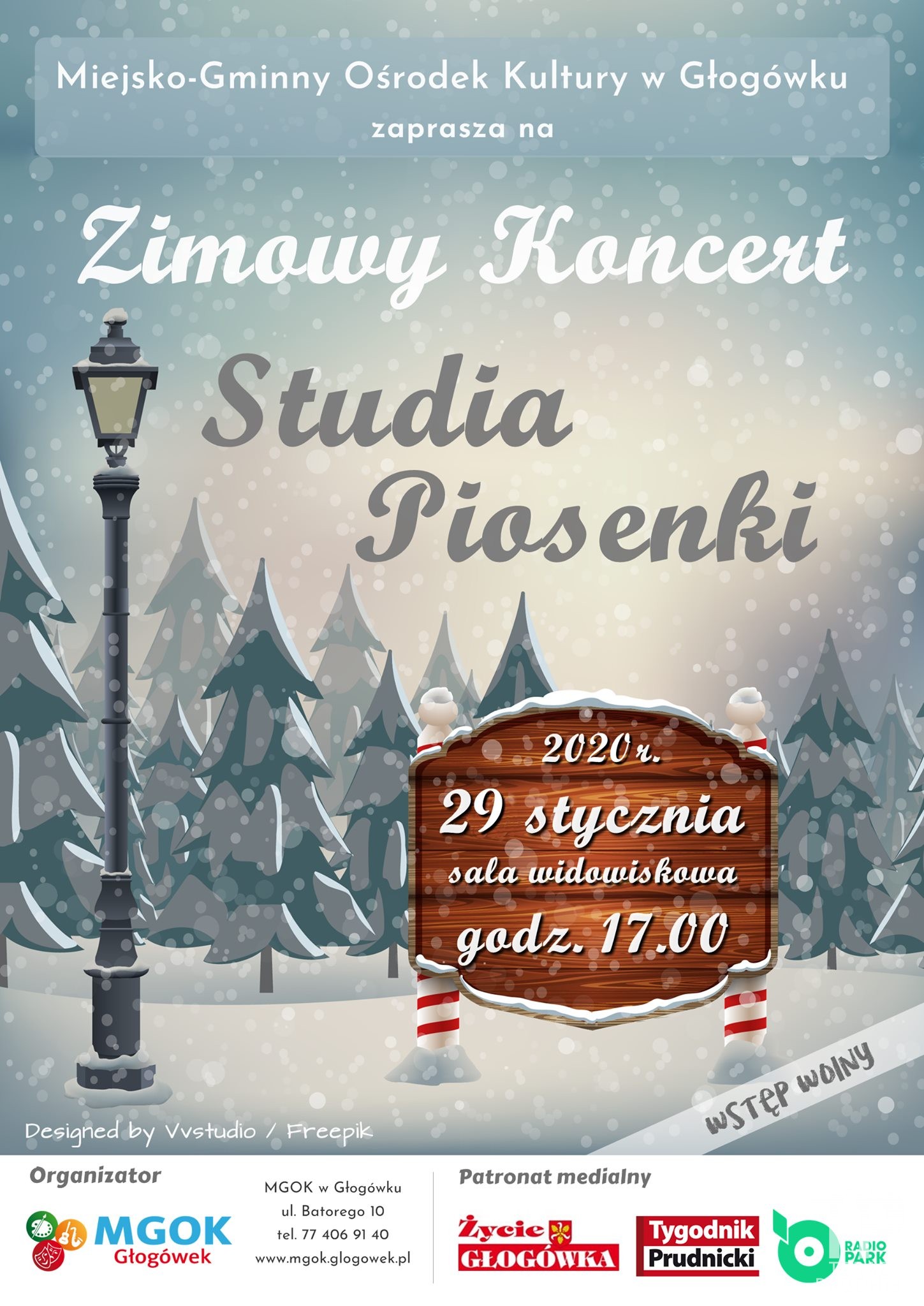 Patronat TP : Zimowy Koncert Studia Piosenki