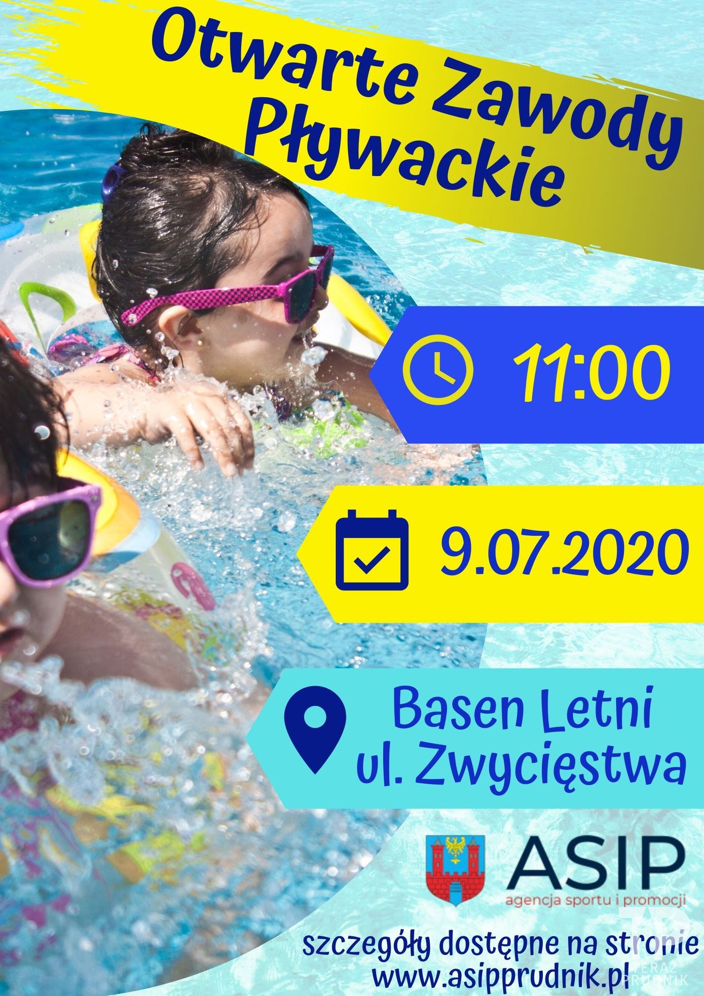 Zawody pływackie na prudnickim basenie