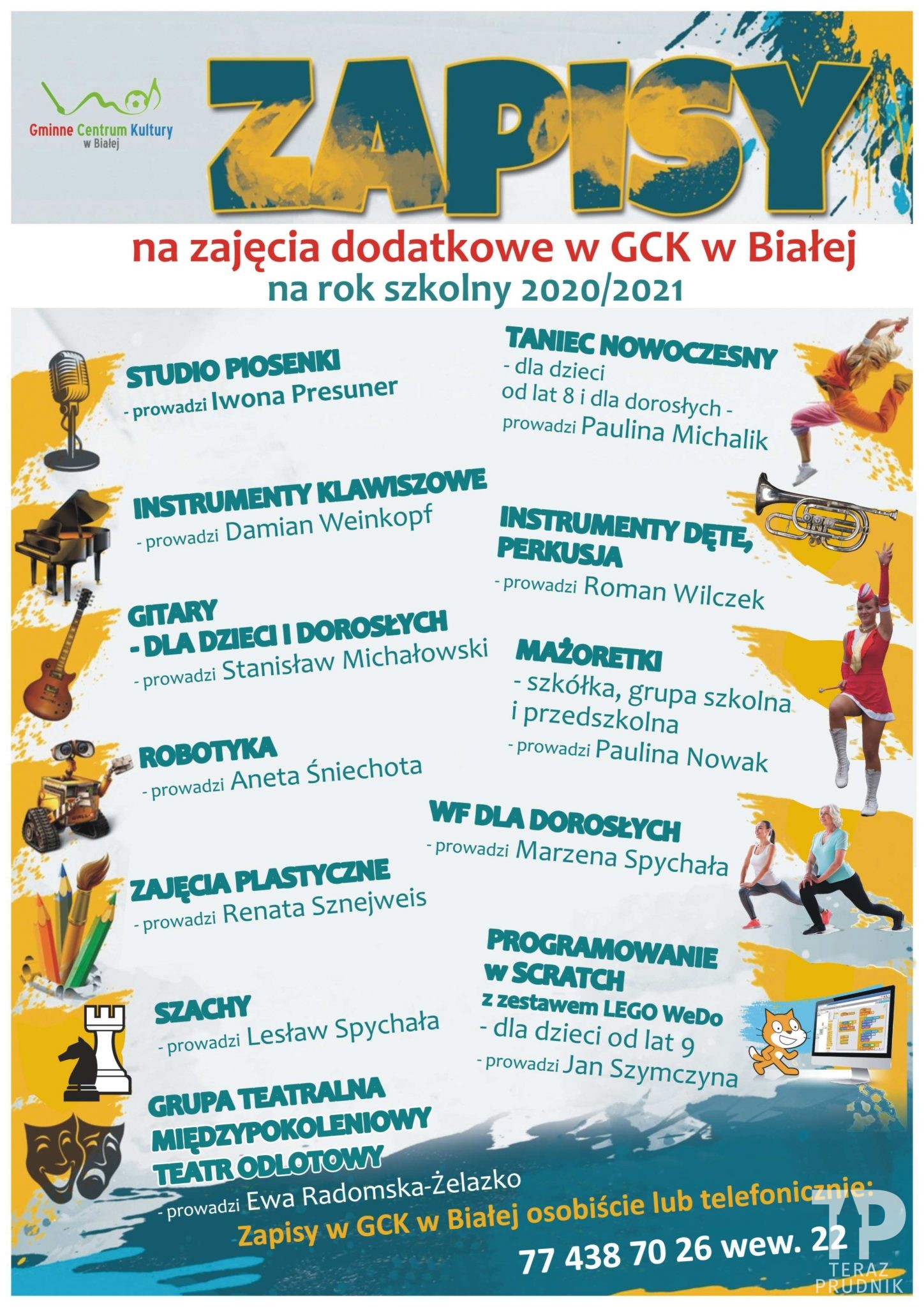 Bogaty program zajęć w GCK Biała