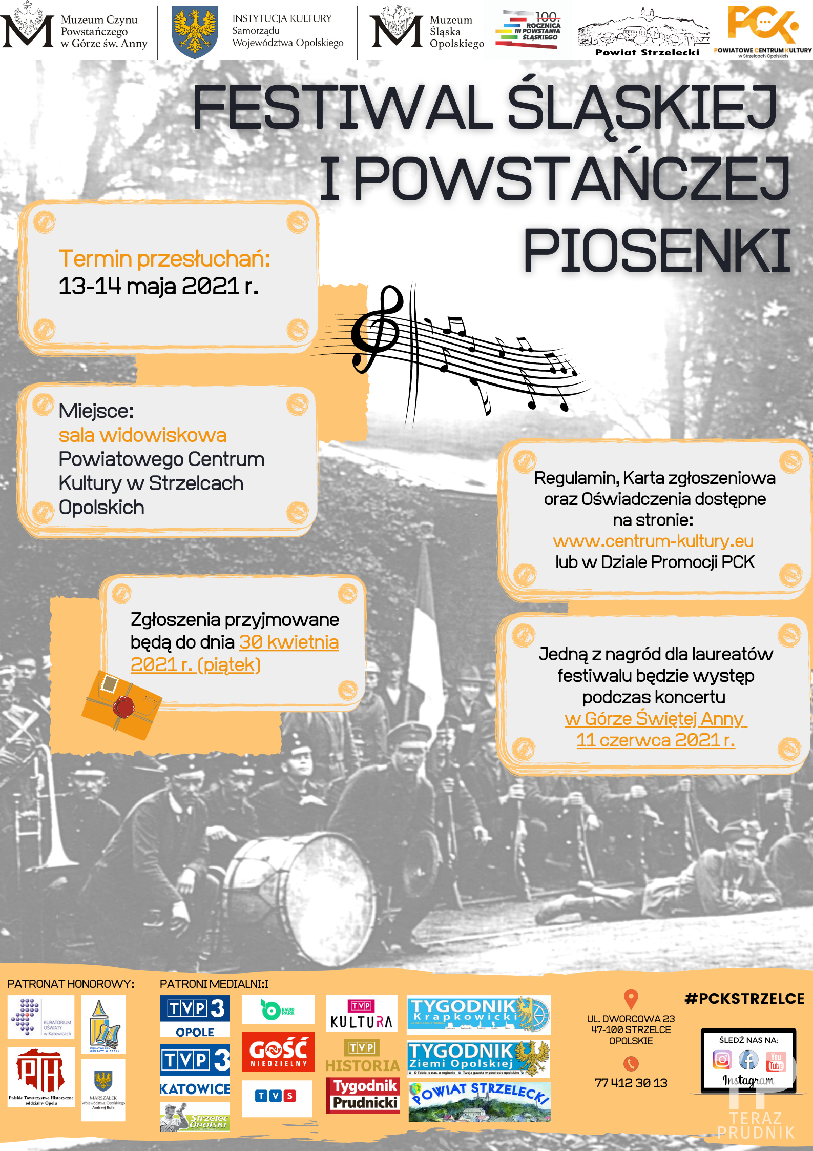 Patronat TP: Festiwal Śląskiej i Powstańczej Piosenki