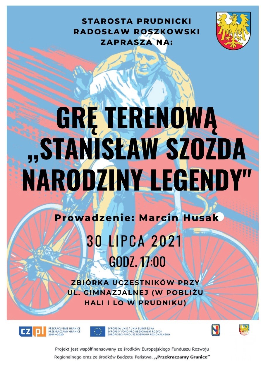 Gra terenowa o znakomitym kolarzu