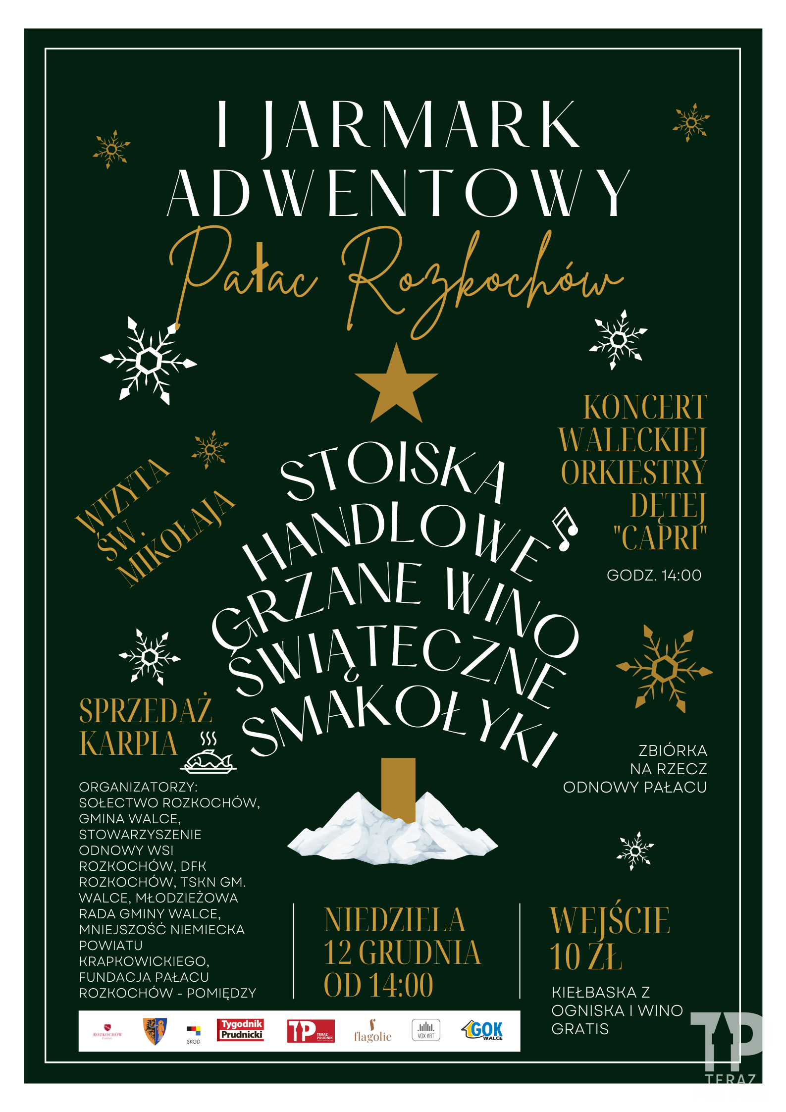 Patronat TP: Jarmark Adwentowy w pałacu!