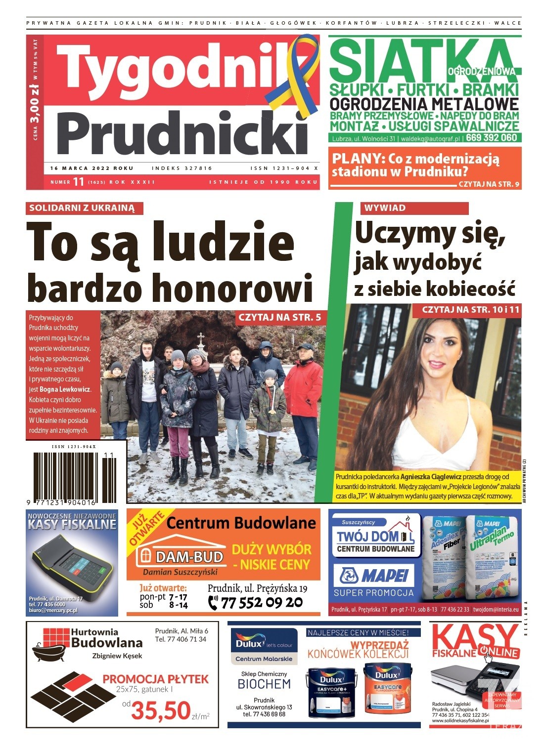 Nowy numer „Tygodnika Prudnickiego” do kupienia od środy (16 marca)