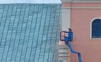 Miedziana blacha wróciła na dach kościoła
