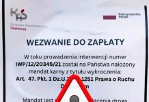 Uwaga kierowcy! Fałszywe „mandaty” za wycieraczką.