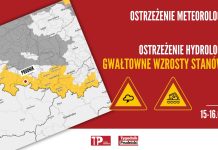 Ostrzeżenie meteo. Możliwe burze i lokalne wzrosty stanów wód
