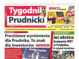 Nowy numer „Tygodnika Prudnickiego” do kupienia od środy (12 listopada)