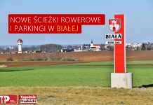 Nowe ścieżki rowerowe i parkingi w Białej