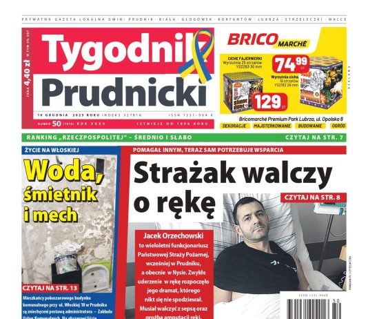Nowy numer „Tygodnika Prudnickiego” do kupienia od środy (10 grudnia)